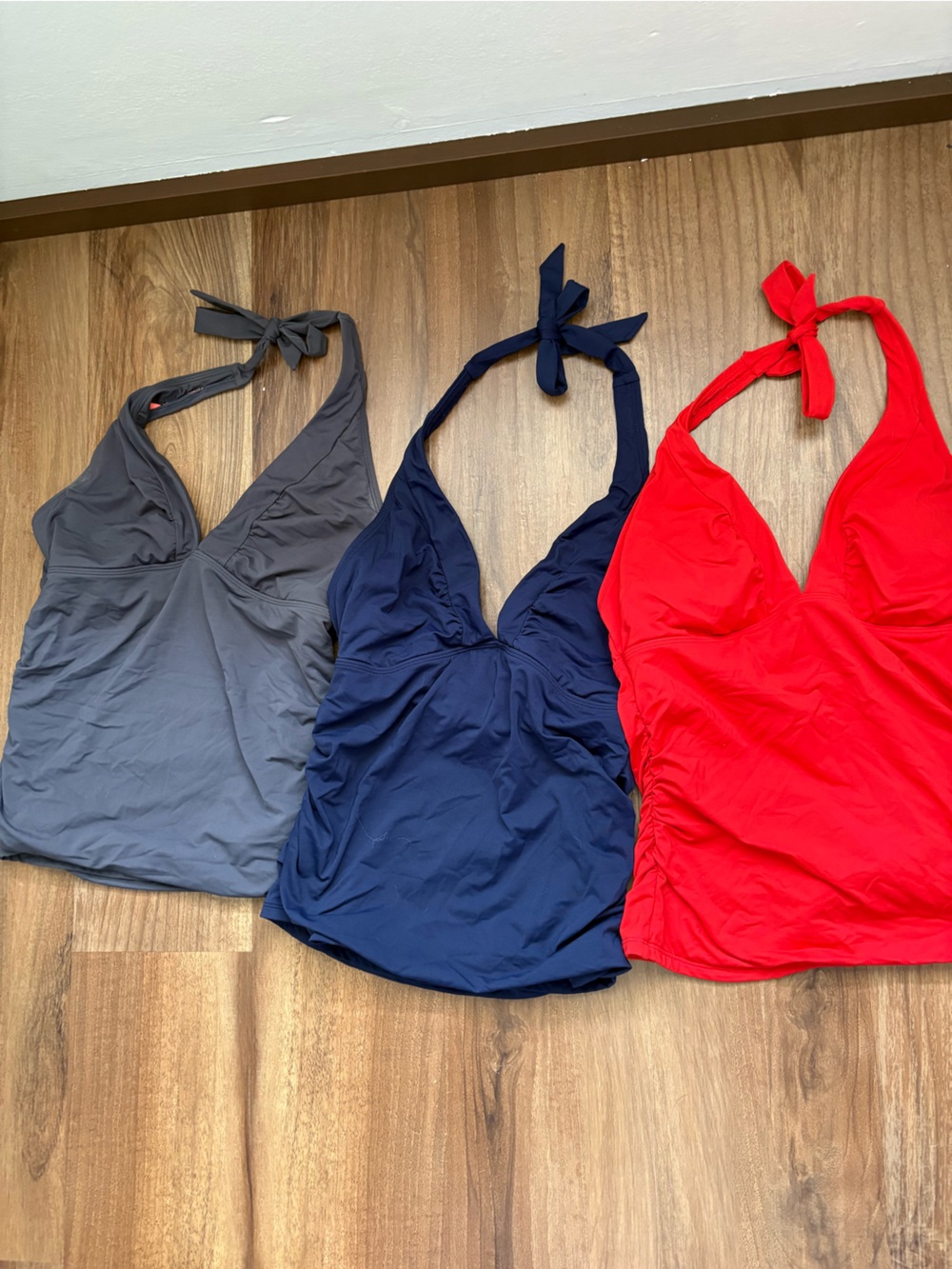 Athleta Halter Top Tankini Lot of 3